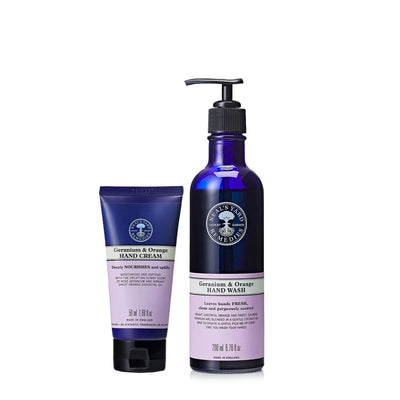 Geranium & Orange Handcare Duo