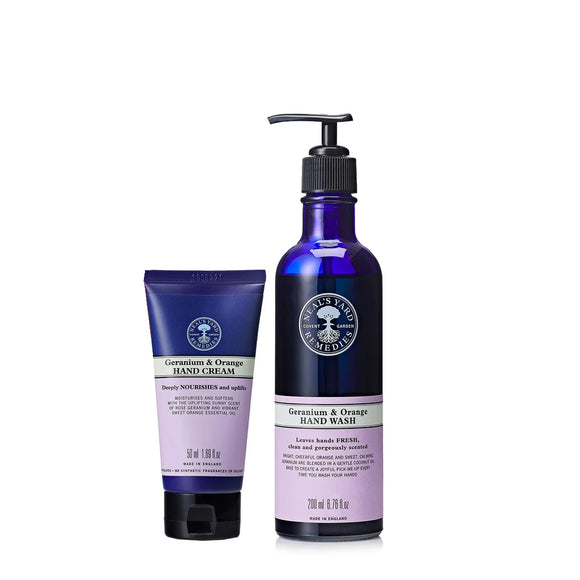 Geranium & Orange Handcare Duo