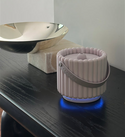 SONI SM - Wireless Ultrasonic Aroma Diffuser Sand Grey with Strap