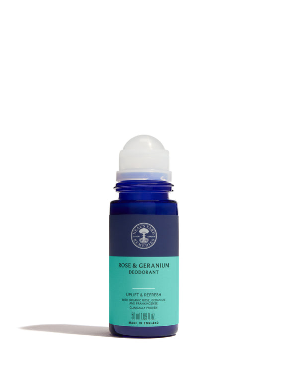 Rose & Geranium Roll On Deodorant 50ml