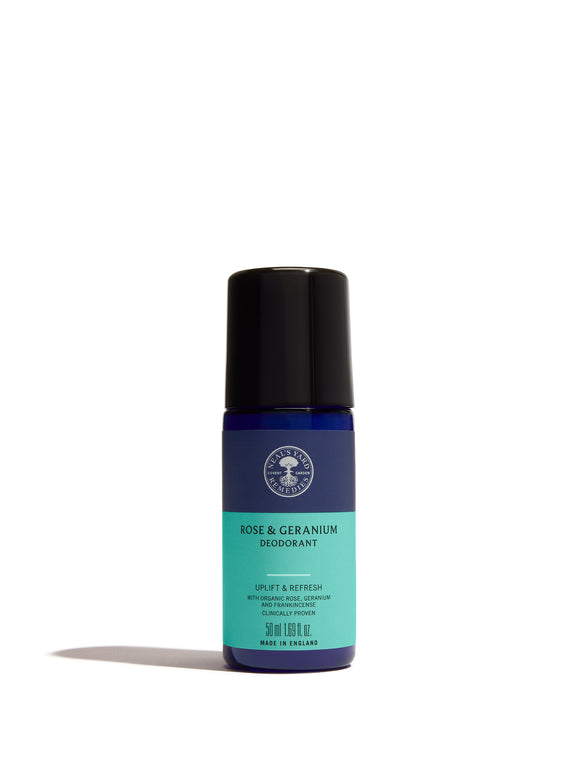 Rose & Geranium Roll On Deodorant 50ml