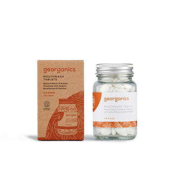 Georganics Oral Health & Breath Fresh Mouthwash Tablets (180 Tablets) - 0