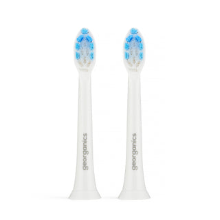 Georganics Sonic High Quality Electric Toothbrush Replacement Heads - 50000SPM (2pcs / Pack)