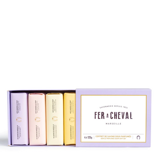 Fer a Cheval | Gentle Perfumed Soaps Gift Set 4x125g