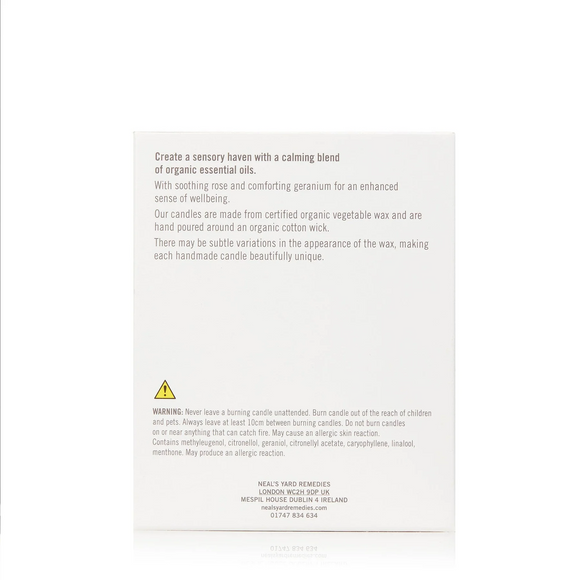 Organic Calming Candle 190g - Simple Wellness 