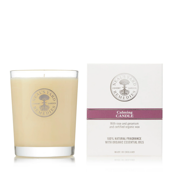 Organic Calming Candle 190g - Simple Wellness 