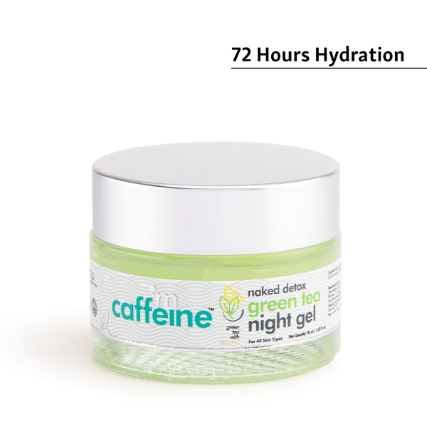 mCaffeine | Green Tea Night Gel with Vitamin C - 50ml (BBE 10/24)