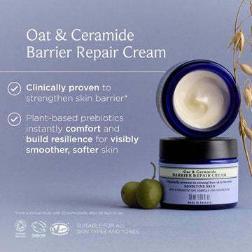 Oat & Ceramide Barrier Repair Cream 50ml NEW - 0