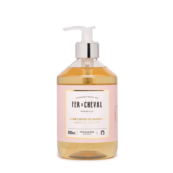 Fer a Cheval | Marseille Liquid Soap Rose Petals 500ml