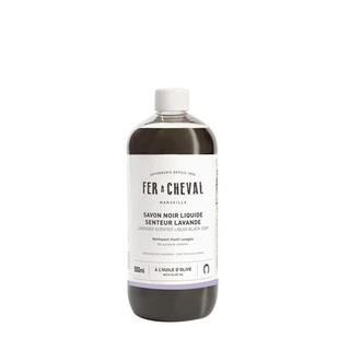Fer a Cheval | Lavender Scented Liquid Black Soap 500ml