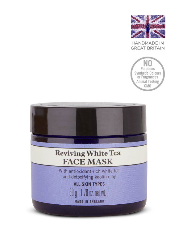 Reviving White Tea Face Mask 50g - Simple Wellness 