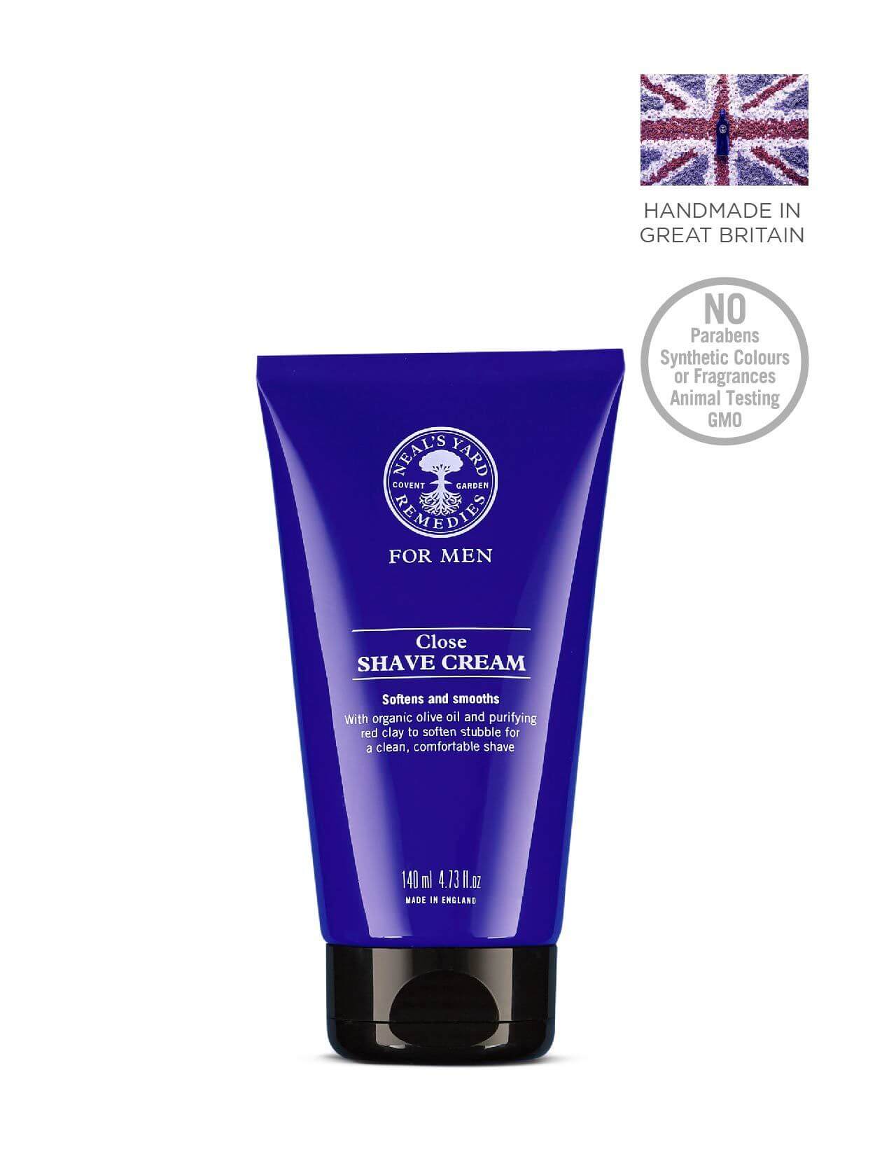 Men's Close Shave Cream 140ml - Simple Wellness 