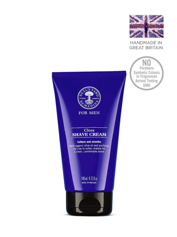 Men's Close Shave Cream 140ml - Simple Wellness 