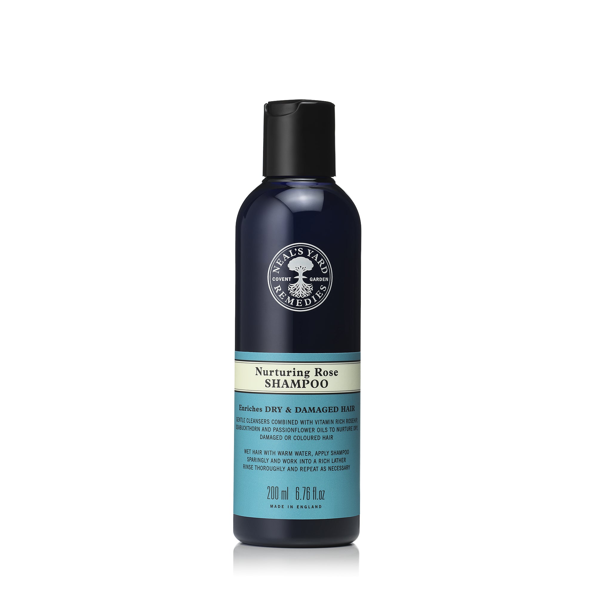 Nurturing Rose Shampoo 200ml - Simple Wellness 