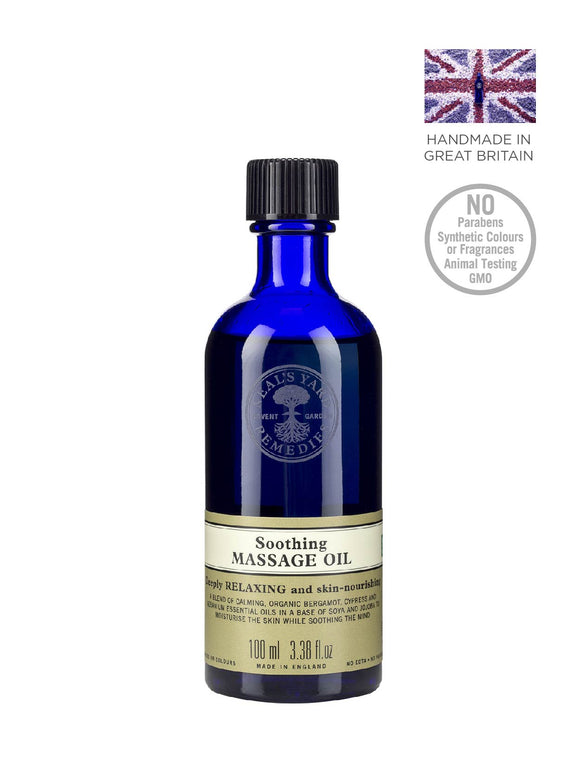 Soothing Massage Oil 100ml - Simple Wellness 