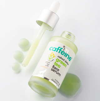 mCaffeine | Vitamin C & Green Tea Face Serum with Hyaluronic Acid - 40 ml