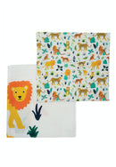 Lovely 2 pack Muslin, Big Cat Multipack-1