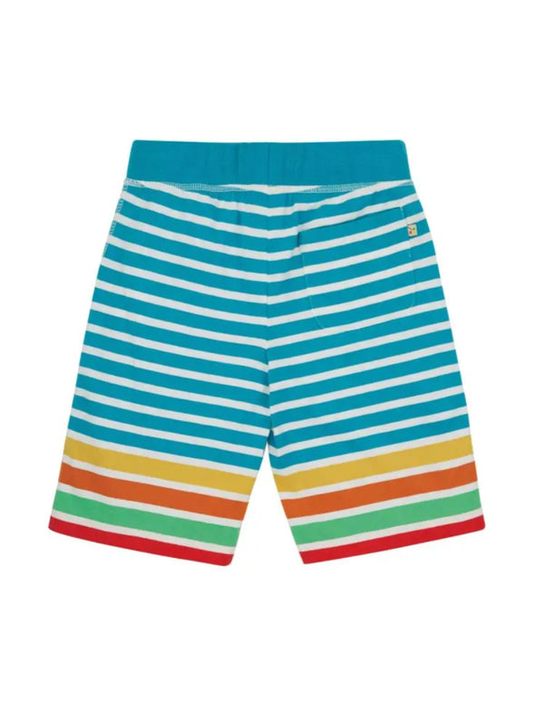 Aiden Striped Shorts, Sunset Stripe