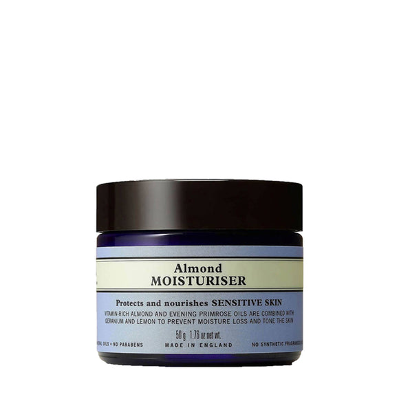 Almond Moisturiser 50g (BBE: 12/25) - Simple Wellness 
