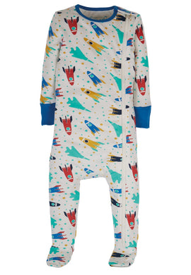 Zip Up Babygrow, Racing Rockets