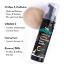 mCaffeine | Coffee Foaming Face Wash For Acne Control - 75 ml - Natural & 100% Vegan
