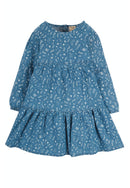 Fleur Tiered Dress,  Chambray Floral-1