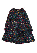 Sara Slub Skater Dress - Mountainside Flora-1
