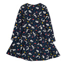 Sofia Skater Dress, Meadow Snoozing-2