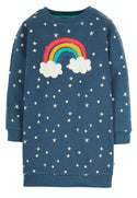 Eloise Jumper Dress, Abisko Stars/Rainbow