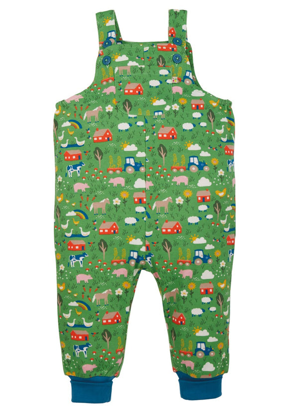 Parsnip Dungaree, Green Life At The Farm 18-24 MONTHS (LAST PIECE)