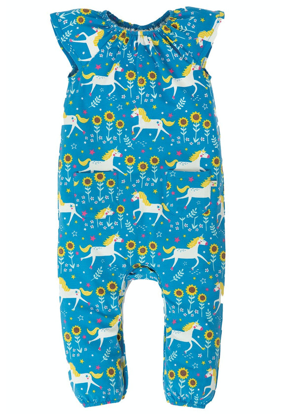 Dory Gathered Playsuit, Unicorn Skates 18-24 MONTHS (LAST PIECE)