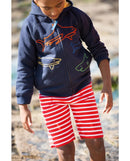 Ellis Shorts 2 Pack, Cornish Rides/Red Stripe-3