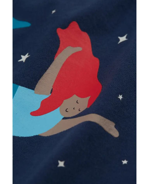 Fearne PJs, Indigo/Mermaid