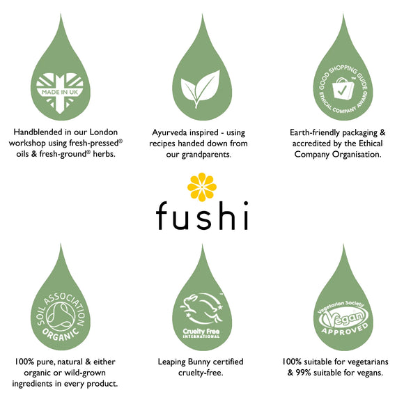 FUSHI Organic Castor Oil 30ML BBE 12/26 [SET OF 2PCS]