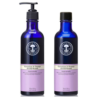 Geranium & Orange Hand Wash Reduce & Reuse Duo (200ml)