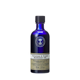 Geranium & Orange Massage Oil 100ml