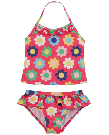 Gia Halterneck Tankini, Watermelon Flower Power