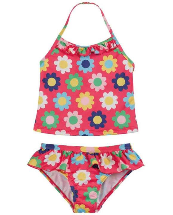 Gia Halterneck Tankini, Watermelon Flower Power
