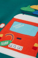 James Applique T-Shirt, Deep Spruce/Camper-3