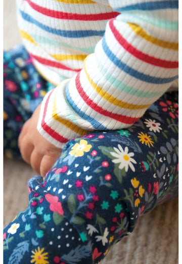 Libby Printed Leggings, Mountainside Floral - 0