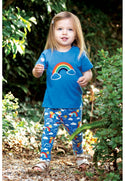 Libby Printed Leggings, Rainbow Skies