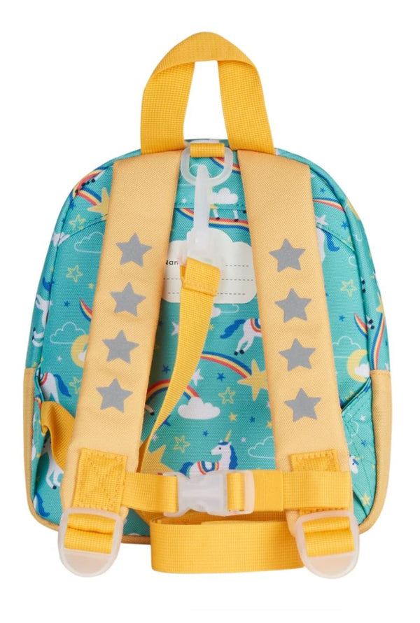 Little Adventurers Backpack, Aqua Cosmic Unicorn