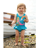 Little Coral Swimsuit, Camper Spot/Mermaid, 3-4 years (LAST PIECE)-2