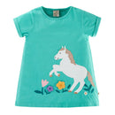 Lizzie Applique Top, Paciﬁc Aqua/Horse-1