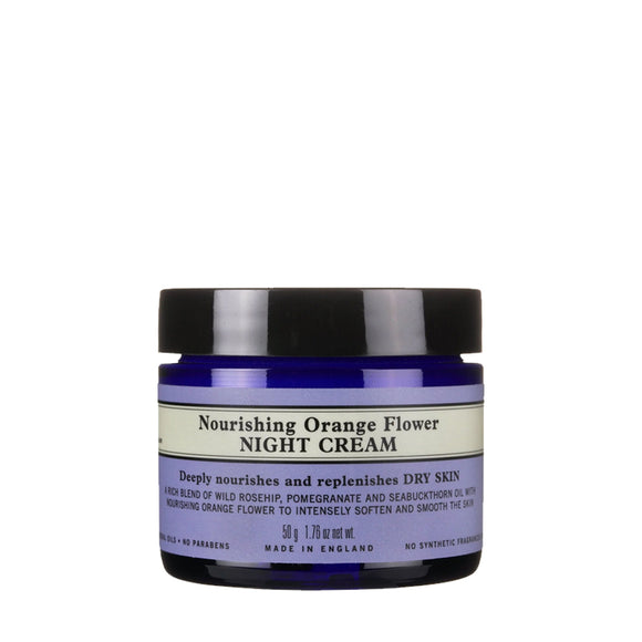 Nourishing Orange Flower Night Cream 50g - Simple Wellness 