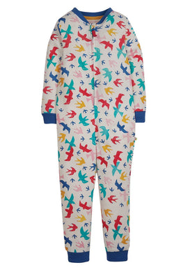Zennor Zip Up All in One, Multi Rainbow Flight - Simple Wellness 