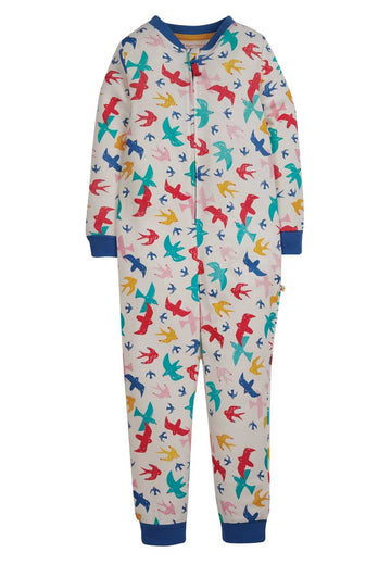 Zennor Zip Up All in One, Multi Rainbow Flight - Simple Wellness 
