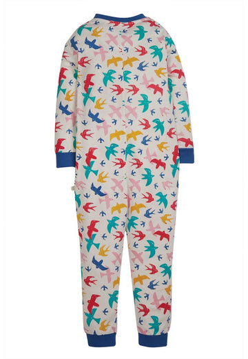 Zennor Zip Up All in One, Multi Rainbow Flight - Simple Wellness 