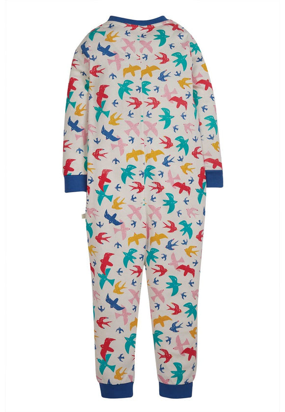 Zennor Zip Up All in One, Multi Rainbow Flight - Simple Wellness 