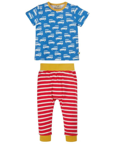 Orwin Outﬁt, Cornish Rides/Red Stripe, 3-4 years (LAST PIECE)